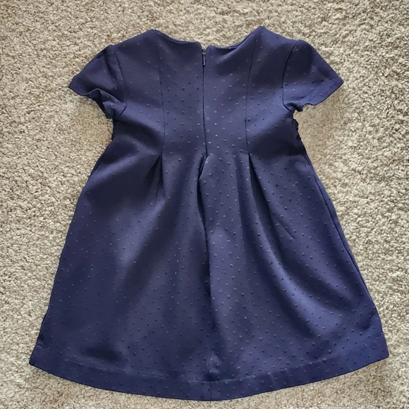 Mayoral Pleated A-Line Dress Size 4 Color Navy - Picture 8 of 10